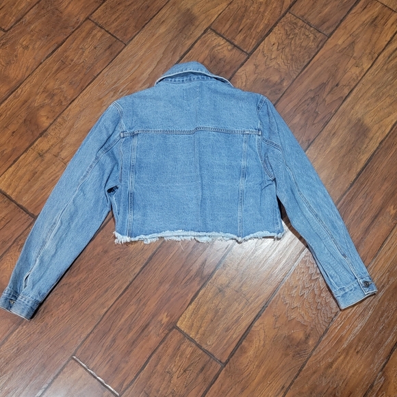 Love tree denim Jacket - Picture 3 of 9